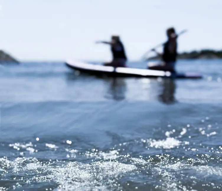 Langgrunne strender - optimalt for vannsport