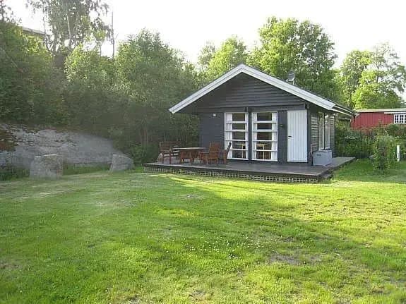 Koselig sommerhytte på 27m2 på Kolbensrød Camping